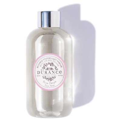 DURANCE Recharge pour diffuseur de parfum rose p&eacute;tale 225 ml Blanc 