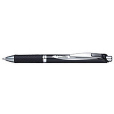 PENTEL Recharge pour roller EnerGel infalsifiable Noire - Lot de 12