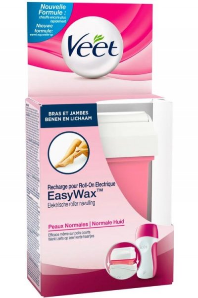 VEET Recharge roll-on bras et jambes, jusqu'&agrave; 4 s&eacute;ances d'&eacute;pilation 