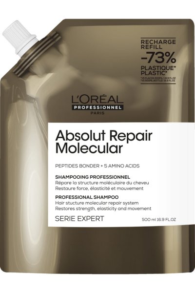 L OREAL PROFESSIONNEL Recharge shampooing Absolut Repair Molecular L'Or&eacute;al Professionnel 500ml