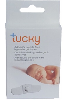 E TAKESCARE Recharge Tucky - 15 adh&eacute;sifs double face hypoallerg&eacute;niques