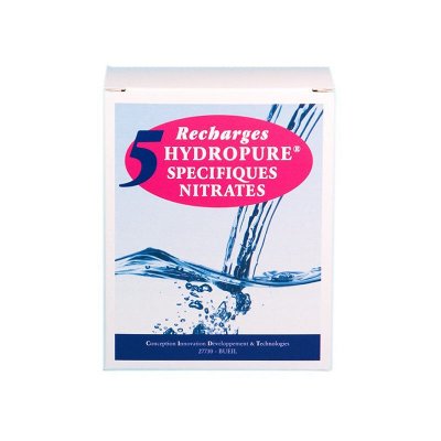 HYDROPURE Recharges Nitrates pour pichet filtreur x5 - 5 sachets - 