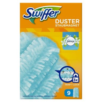SWIFFER Recharges plumeaux  - fraicheur Febreze - bo&icirc;te de 9