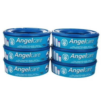 ANGELCARE Recharges Rondes Compatibles : Classic, Mini, Comfort, Deluxe x6