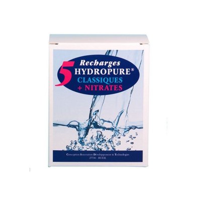 HYDROPURE Recharges Universelles Classiques+Nitrates (Bo&icirc;te de 5)