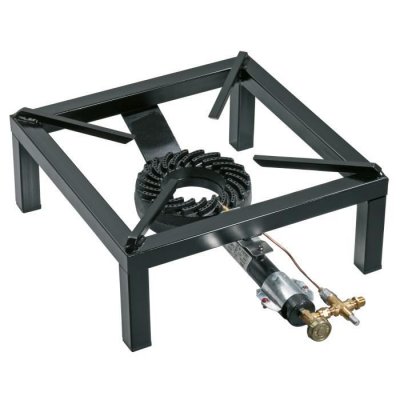 GENERIQUE R&eacute;chaud &agrave; gaz 1k750 bartscher - propane - fonte 398x570x170mm