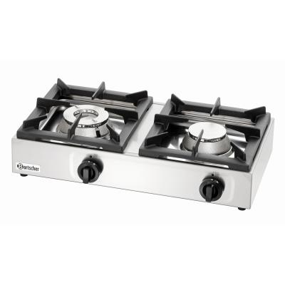 GENERIQUE R&eacute;chaud &agrave; gaz 2 feux vifs 11kW longeur