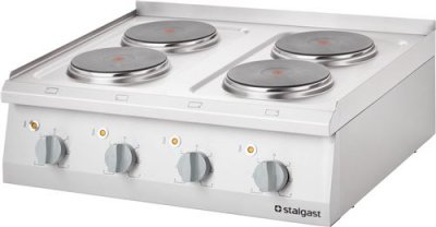 STALGAST R&eacute;chaud Electrique Induction 4 Plaques 14 kW - - - 800x700x850mm