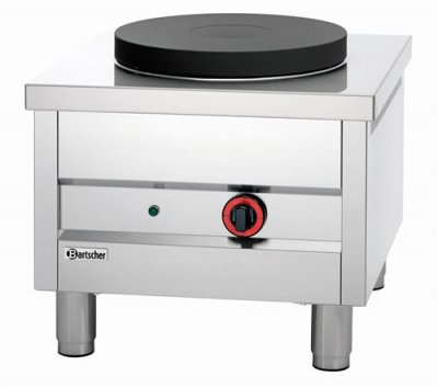 BARTSCHER R&eacute;chaud Electrique sur pieds - 1 plaque - 5 kW - E 1K500 - - - Acier inoxydable 570x590x515mm