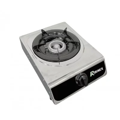 RIBIMEX R&eacute;chaud gaz inox 1 feu 2,9 kw, butane et propane 