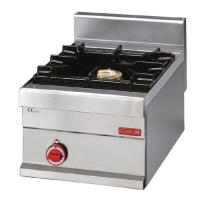 GASTRO M R&eacute;chaud gaz professionnel - 1 br&ucirc;leur - acier inoxydable 400x650x280mm