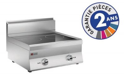  R&eacute;chaud Induction 2 zones Gamme 650 