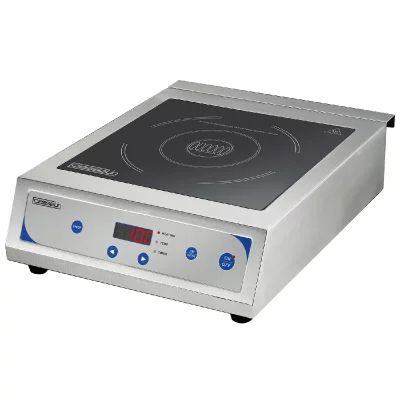 CASSELIN R&eacute;chaud induction digital en inox - 3,5 kW -  