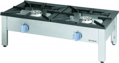STALGAST R&eacute;chaud Professionnel &agrave;&nbsp; Gaz 2 Br&agrave;&raquo;leurs 18 kW - G20 - 