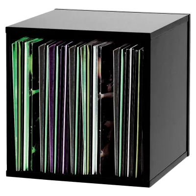 GLORIOUS DJ RECORD BOX 110 BLACK - Casier Rangement 110 Vinyles