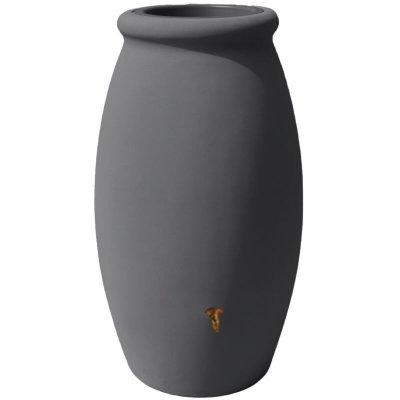 BELLI R&eacute;cup&eacute;rateur &agrave; eau forme jarre anthracite 1000L kit complet