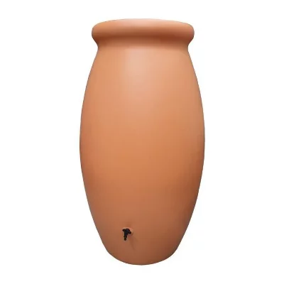 BELLI R&eacute;cup&eacute;rateur &agrave; eau Jarre Toscane 1000L terre cuite antique