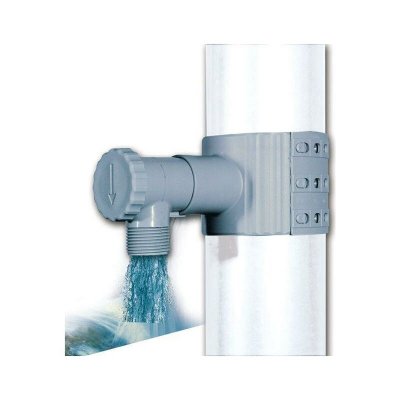 INTERPLAST R&eacute;cup&eacute;rateur / Collecteur d'eau de pluie Gris + sc