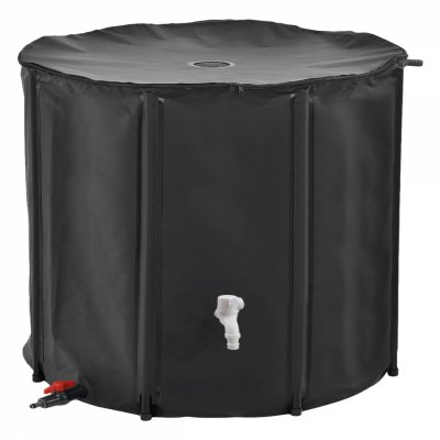 LINXOR R&eacute;cup&eacute;rateur d'eau de pluie - 1000 l - noir