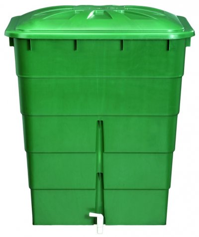 GRAF R&eacute;cup&eacute;rateur d'eau de pluie Garantia vert 300L
