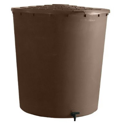 BELLI R&eacute;cup&eacute;rateur d'eau lovina - 500 litres - Taupe - Taupe.