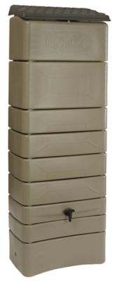 BELLIJARDIN R&eacute;cup&eacute;rateur d'eau mural Belli gris 300L
