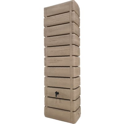 BELLIJARDIN R&eacute;cup&eacute;rateur d'eau mural Belli Wood imitation bois 300L