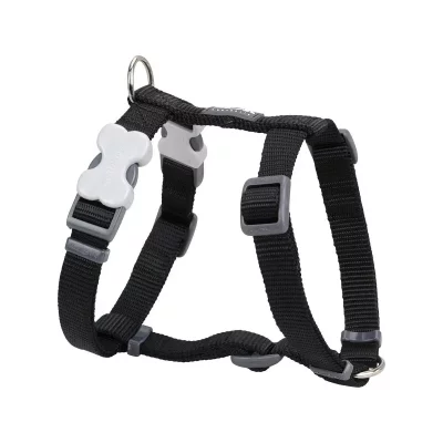 RED DINGO  - Harnais chien r&eacute;glable Basic noir Taille : T4 - Noir