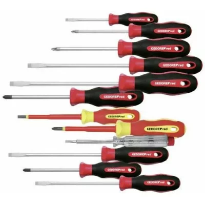 GEDORE Red R38002012 Jeu de tournevis 12 pi&egrave;ces - 