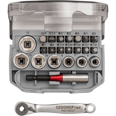 GEDORE Red R49005023 Douille-embout 23 pi&egrave;ces 3300026 Q304782 - 
