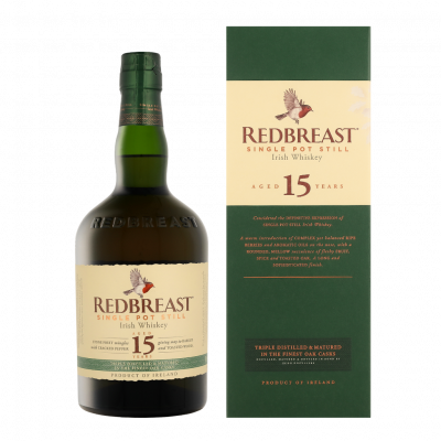 REDBREAST  15 Ans Single Pot Still - en Etui 