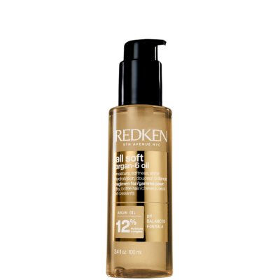 REDKEN  All Soft Argan-6 Oil for Softness, Shine and Protection 100ml