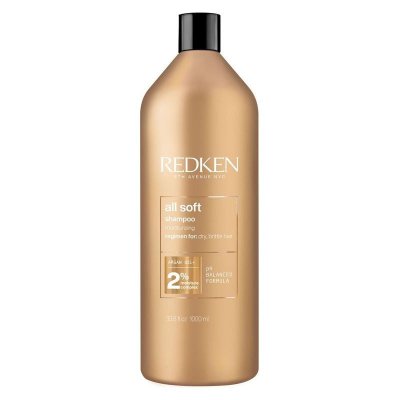 REDKEN  - All Soft Shampoo  Tonique pour les cheveux 1000 ml