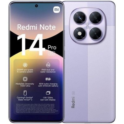 XIAOMI Redmi Note 14 Pro 5G Violet 12 GO + 512 GO 