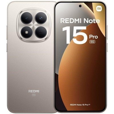 XIAOMI REDMI Note 15 Pro 5G Gris Titane 12 GO + 512 GO