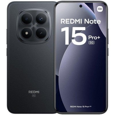 XIAOMI Redmi Note 15 Pro+ 5G Noir 12GO + 512GO Snapdragon&reg; 7s Gen 4