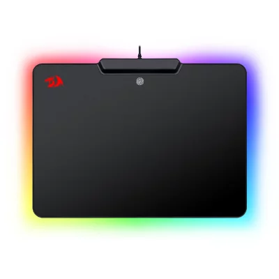REDRAGON  Epeius RGB P009 Tapis de souris de jeu Noir, Translucide - Neuf