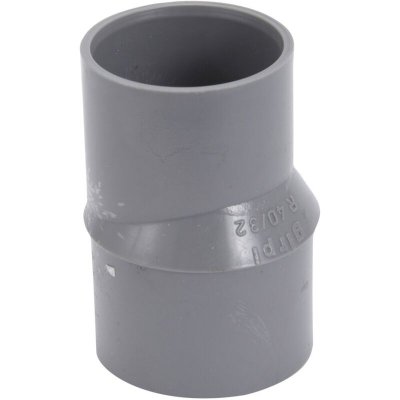 GIRPI R&eacute;duction excentr&eacute;e en pvc &agrave; coller, femelle / m&acirc;le, D40/32 - 