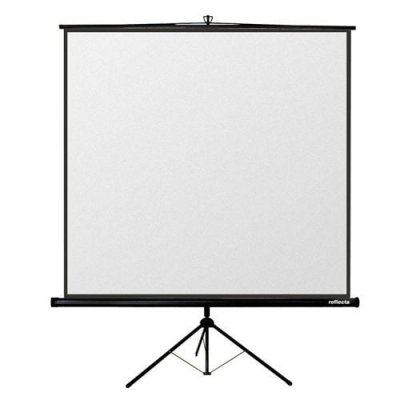 REFLECTA  Crystal-line Tripod Lux 160x160 Projection Screen Noir