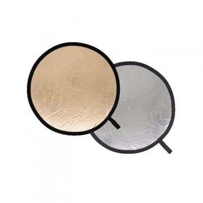 UNISEX R&eacute;flecteur rond pliable sunfire/argent 95cm - LAS3836