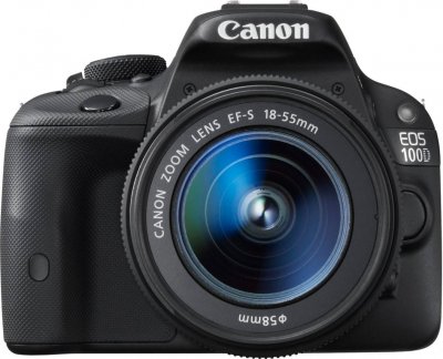 CANON Reflex  EOS 100D Noir + Objectif  EF-S 18-55mm f/3.5-5.6 DC III 