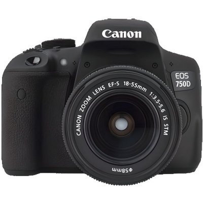 CANON Reflex  EOS 750D + Objectif 18-55 mm IS STM