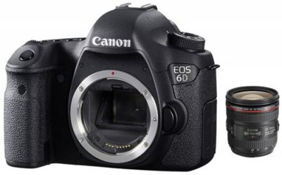 CANON Reflex EOS 6D + Obj.  EF IS USM 24 -70 mm f/4.0 Macro s&eacute;rie L