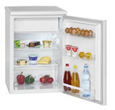 BOMANN R&eacute;frig&eacute;rateur avec petit cong&eacute;lateur 120L blanc KS 2184. 1 blanc