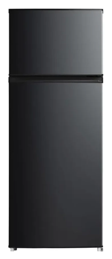 GLEM R&eacute;frig&eacute;rateur combin&eacute; 55cm 204l statique noir - GRF2104BK -  GAS