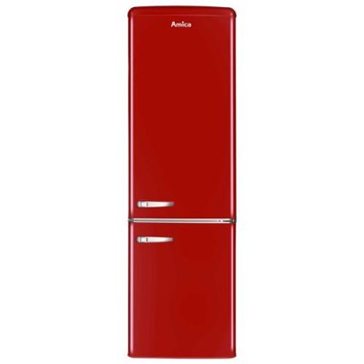 AMICA R&eacute;frig&eacute;rateur Combin&eacute;  AR8242R - 244 litres Classe E Rouge