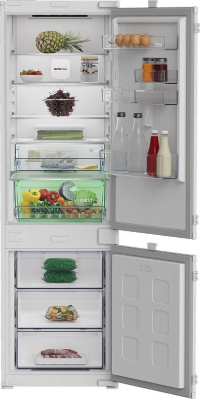 BEKO R&eacute;frig&eacute;rateur Combin&eacute;  B7BCNA296HS No Frost 177,5cm 270L C Blanc WiFi Bluetooth