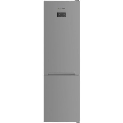 CONTINENTAL EDISON R&eacute;frig&eacute;rateur combin&eacute; CEFC361SA 361 L Classe A Silver 59,5 x 65 x 203 cm