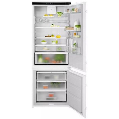 ELECTROLUX R&eacute;frig&eacute;rateur combin&eacute; int&eacute;grable &agrave; glissi&egrave;res 376l - KNR7TE75S - 