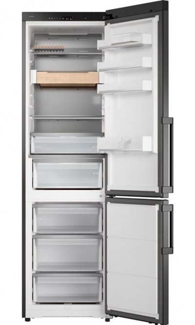 ASKO R&eacute;frig&eacute;rateur cong&eacute;lateur en bas  RFC526RNBB1 Inox Noir